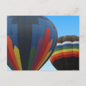 Luchtballonnen met warme lucht in Briefkaart (Voorkant)