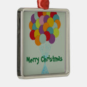 Luchtballonnen Metalen Ornament (Rechts)