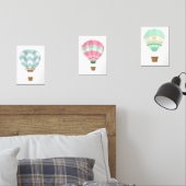 Luchtballonnen Muurkunst Sets (Slaapkamer)