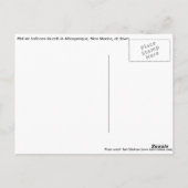 Luchtballonnen op het Briefkaart van Dawn (Achterkant)