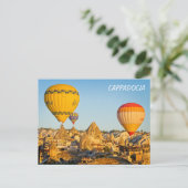 Luchtballonnen over Cappadocia Briefkaart (Staand voorkant)