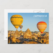Luchtballonnen over Cappadocia Briefkaart (Voorkant / Achterkant)