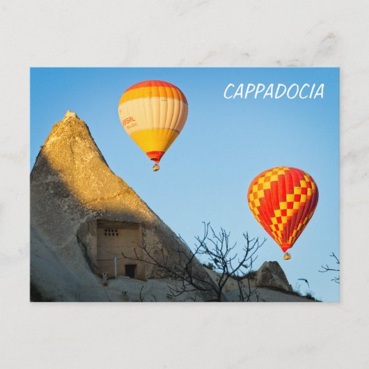 Luchtballonnen over Cappadocia Briefkaart (Voorkant)
