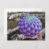 Luchtballonnen over Cappadocia Briefkaart (Voorkant / Achterkant)