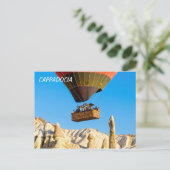 Luchtballonnen over Cappadocia Briefkaart (Staand voorkant)