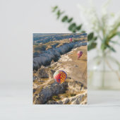 Luchtballonnen over het Briefkaart Cappadocia (Staand voorkant)
