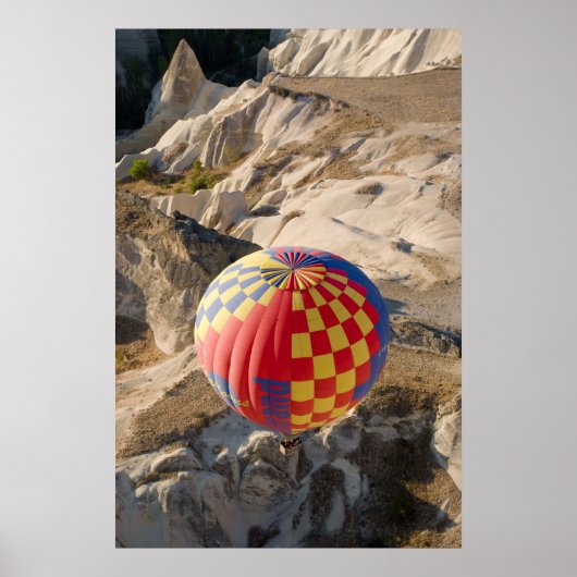 Luchtballonnen over het Poster Cappadocia (Voorkant)