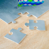 Luchtballonnen over Niagara Herfsten Jigzaag Puzzl Legpuzzel (Zijkant)