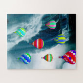 Luchtballonnen over Niagara Herfsten Jigzaag Puzzl Legpuzzel (Horizontaal)
