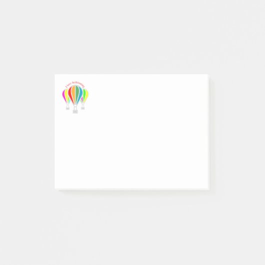 Luchtballonnen Post-it® Notes (Voorkant)
