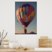 Luchtballonnen Poster (Keuken)