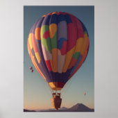 Luchtballonnen Poster (Voorkant)