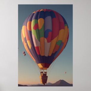 Luchtballonnen Poster