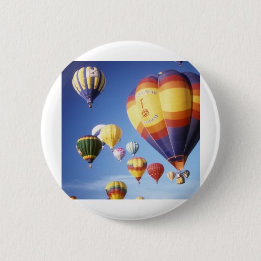 Luchtballonnen Ronde Button 5,7 Cm (Voorkant)