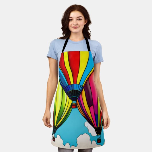 Luchtballonnen Schort (Gedragen)