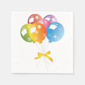 Luchtballonnen Servetten (Voorkant)