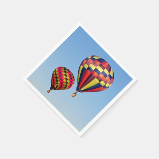 Luchtballonnen Servetten (Hoek)