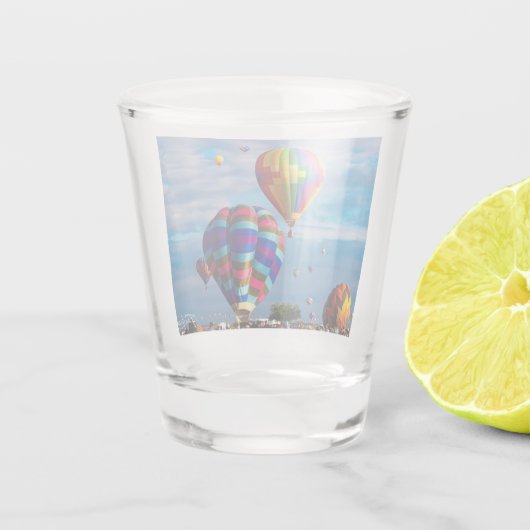 Luchtballonnen Shot Glas (Achterkant)
