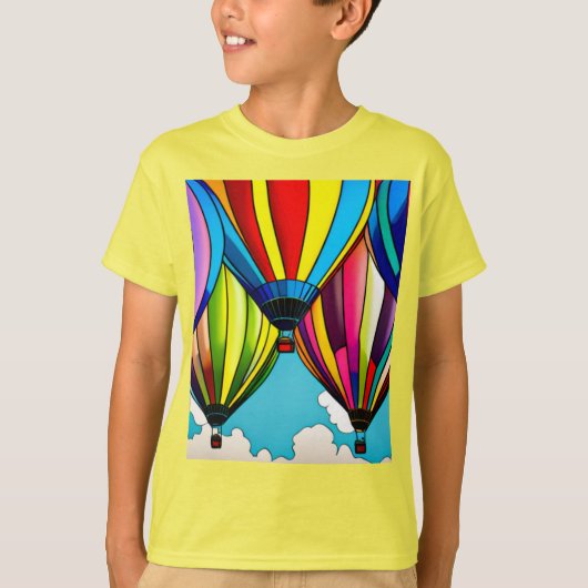 Luchtballonnen T-shirt (Voorkant)