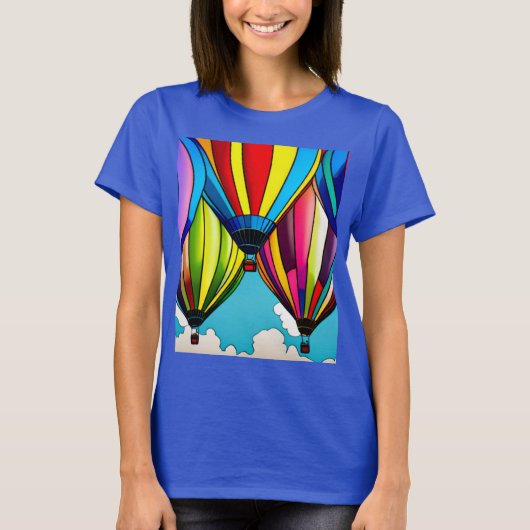 Luchtballonnen T-shirt (Voorkant)