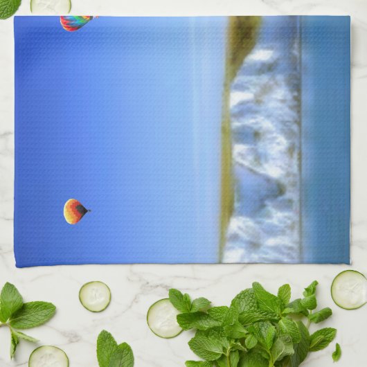 Luchtballonnen Theedoek (Gevouwen)