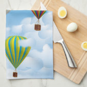 Luchtballonnen Theedoek (Quarter Fold)