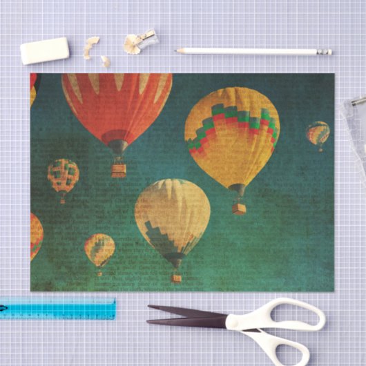  luchtballonnen tissuepapier (Craft)