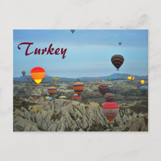 Luchtballonnen van het Briefkaart Turkije