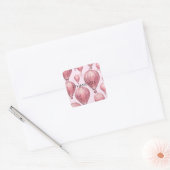  luchtballonnen vierkante sticker (Envelop)