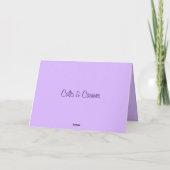 Luchtballonnen ~ Wenskaart Kaart (Achterkant)