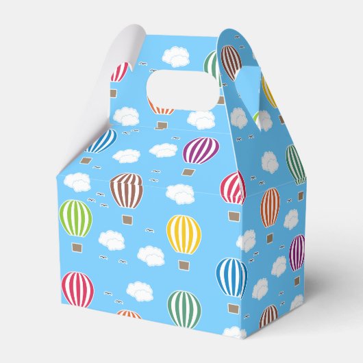 Luchtballonpatroon Bedankdoosjes (Achterkant)