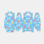 Luchtballonpatroon Bedankdoosjes (Uitgevouwen)