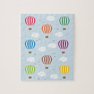 Luchtballonpatroon Legpuzzel