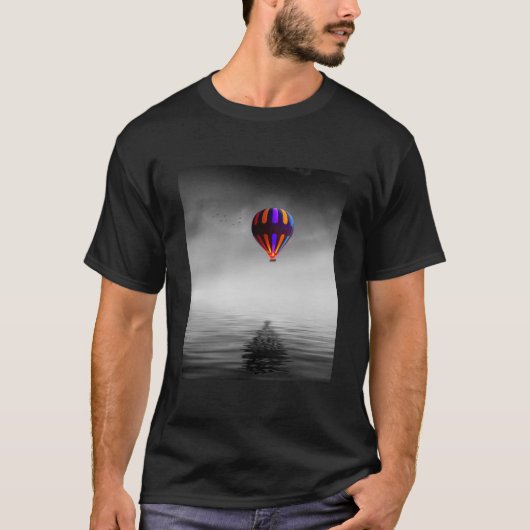 Luchtballonportret T-shirt (Voorkant)