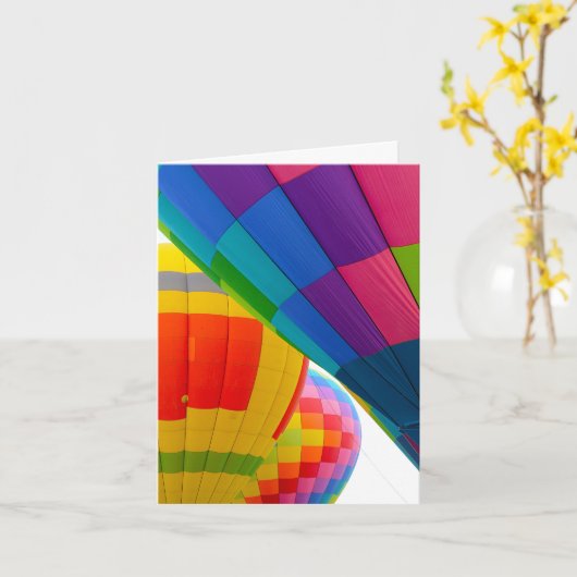 luchtballonspektakel kaart (Gele Bloem)