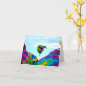 luchtballonspektakel kaart (Gele Bloem)