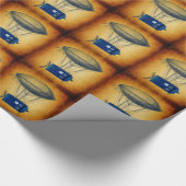 Luchtballonvaartwiekdoos Cadeaupapier (Hoek)