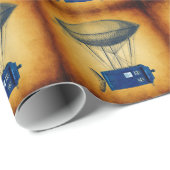 Luchtballonvaartwiekdoos Cadeaupapier (Rol Hoek)
