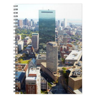 Luchtbeeld van Boston 2 Notitieboek