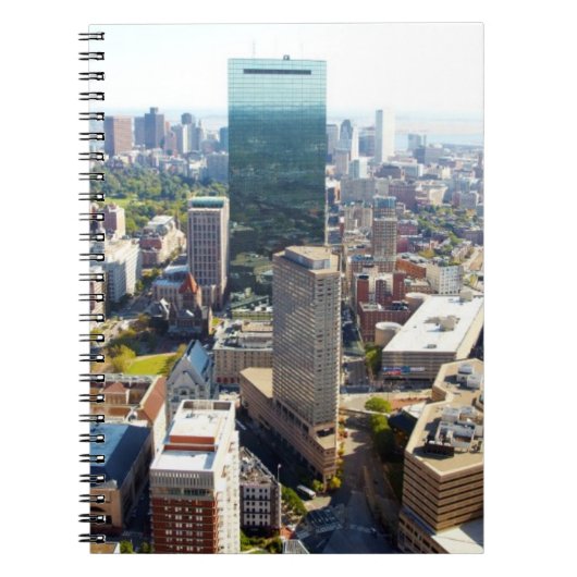 Luchtbeeld van Boston 2 Notitieboek (Voorkant)