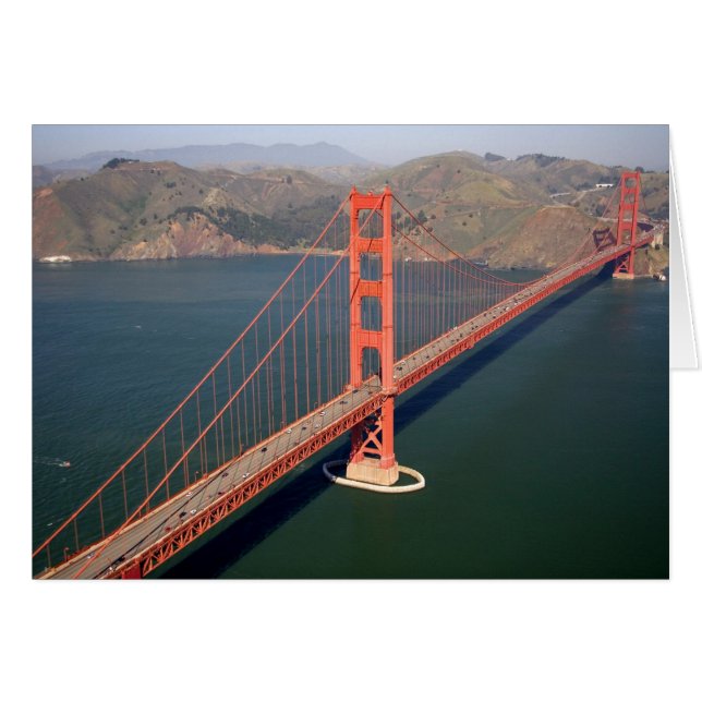 Luchtbeeld van de Golden Gate Bridge in de 2 (Voorkant Horizontaal)