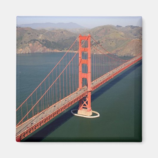 Luchtbeeld van de Golden Gate Bridge in de 2 Magneet (Voorkant)