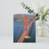 Luchtbeeld van de Golden Gate Bridge in de Briefkaart (Staand voorkant)