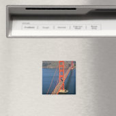 Luchtbeeld van de Golden Gate Bridge in de Magneet (Insitu (Vaatwasser))