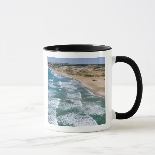 Luchtbeeld van de kust van de Zwarte Zee van Istan Mok (Rechts)