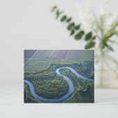 Luchtbeeld van de Rode Rivier van het Noorden Briefkaart (Staand voorkant)