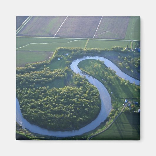 Luchtbeeld van de Rode Rivier van het Noorden Magneet (Voorkant)