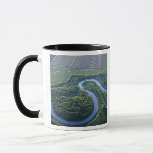 Luchtbeeld van de Rode Rivier van het Noorden Mok