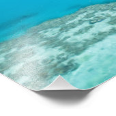 Luchtbeeld van Great Barrier Reef door Foto Afdruk (Hoek)