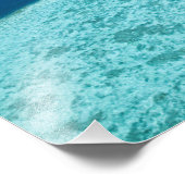 Luchtbeeld van het Great Barrier Reef door de Foto Afdruk (Hoek)